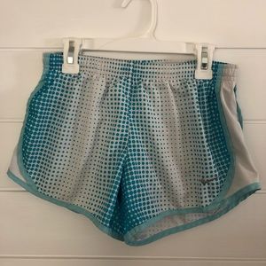 NIKE DRI FIT girls running shorts size M